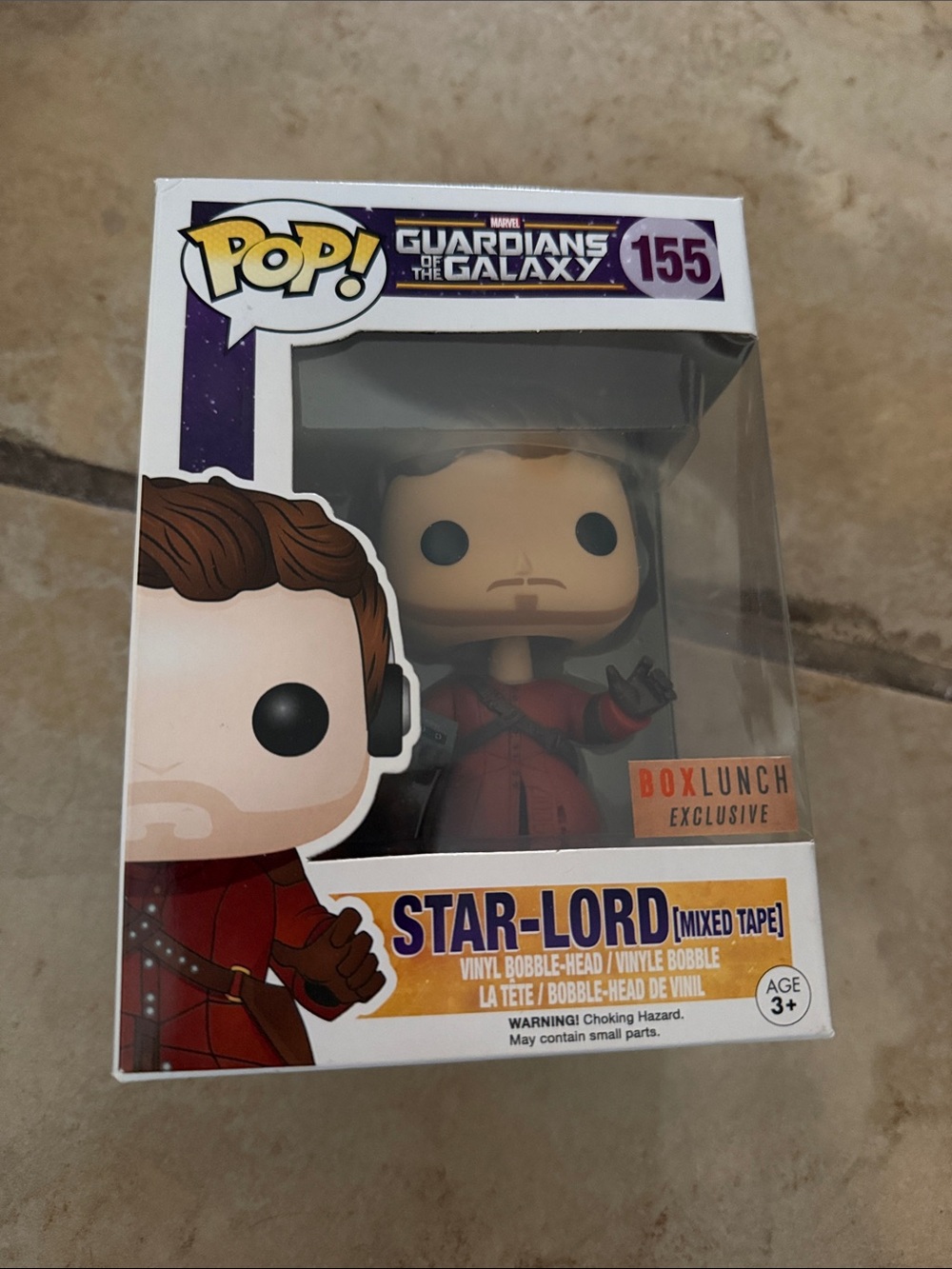 Funko Pop! Star-Lord Red and Purple Vinyl Figure (BoxLunch Exclusive)